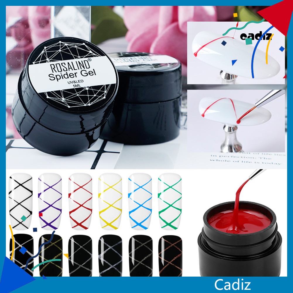 [Hàng mới về] Sơn gel vẽ móng trang trí nghệ thuật bằng chất liệu resin sử dụng cho nhiều mục đích