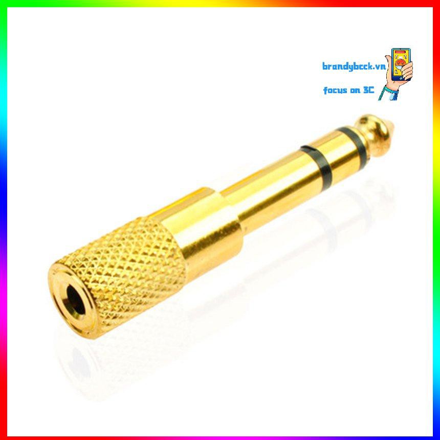 Đầu Chuyển Đổi Từ Giác Cắm 3.5mm Sang 6.35mm