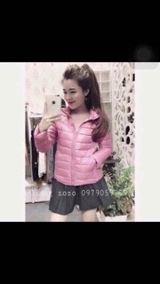 Áo phao uni kèm ảnh thật
