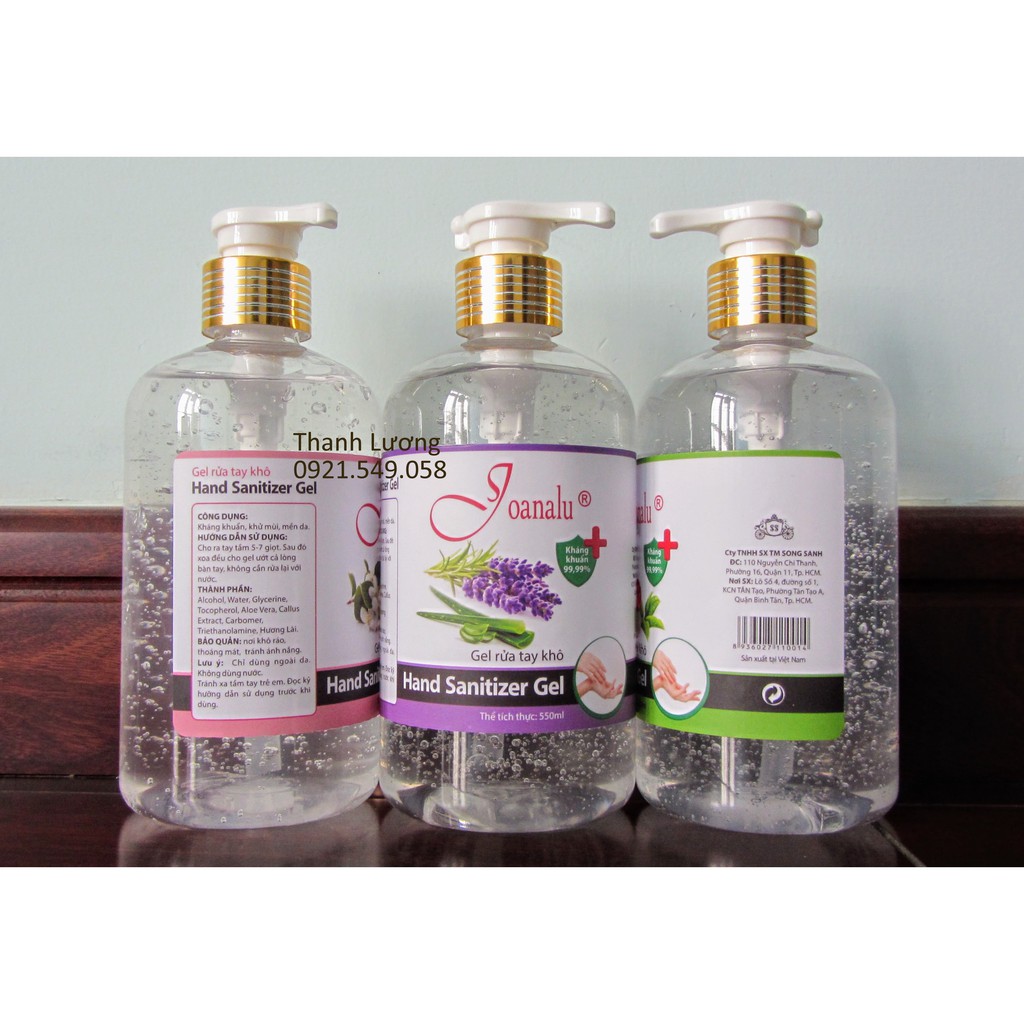 Gel rửa tay khô sát khuẩn Joanalu (550ml) - Việt Nam | BigBuy360 - bigbuy360.vn