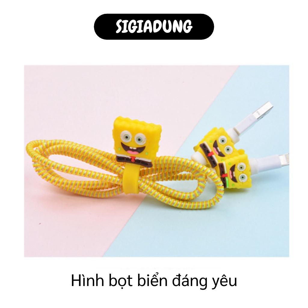 [SGD] Thu gọn dây điện - Combo 2 Dụng Cụ Thu Gọn Dây Điện silicon dài 6,5cm 2705