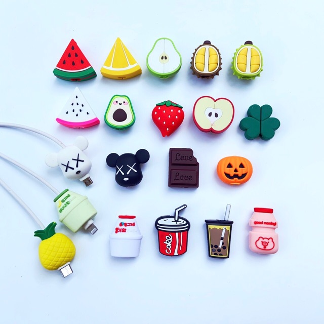 Phụ kiện bảo vệ đầu cáp sạc, tai nghe chống đứt gãy | BigBuy360 - bigbuy360.vn