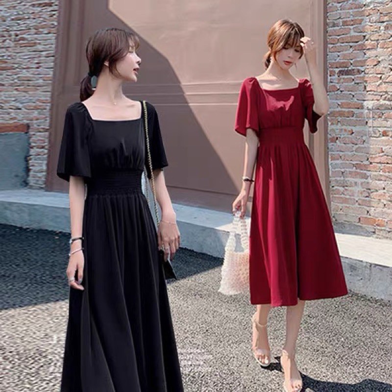 Đầm Kaura chất liệu PM nhập khẩu từ Hàn Quốc 27XXQ thích hợp làm quà tặng cho phụ nữ tuổi teen