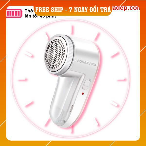 Máy cắt Lông xù quần áo, chăn thảm mini cầm tay Pin sạc tiện dụng Sonax Pro S9966