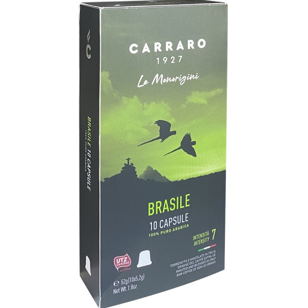 CÀ PHÊ VIÊN NÉN CARRARO SINGLE ORIGIN BRASILE
