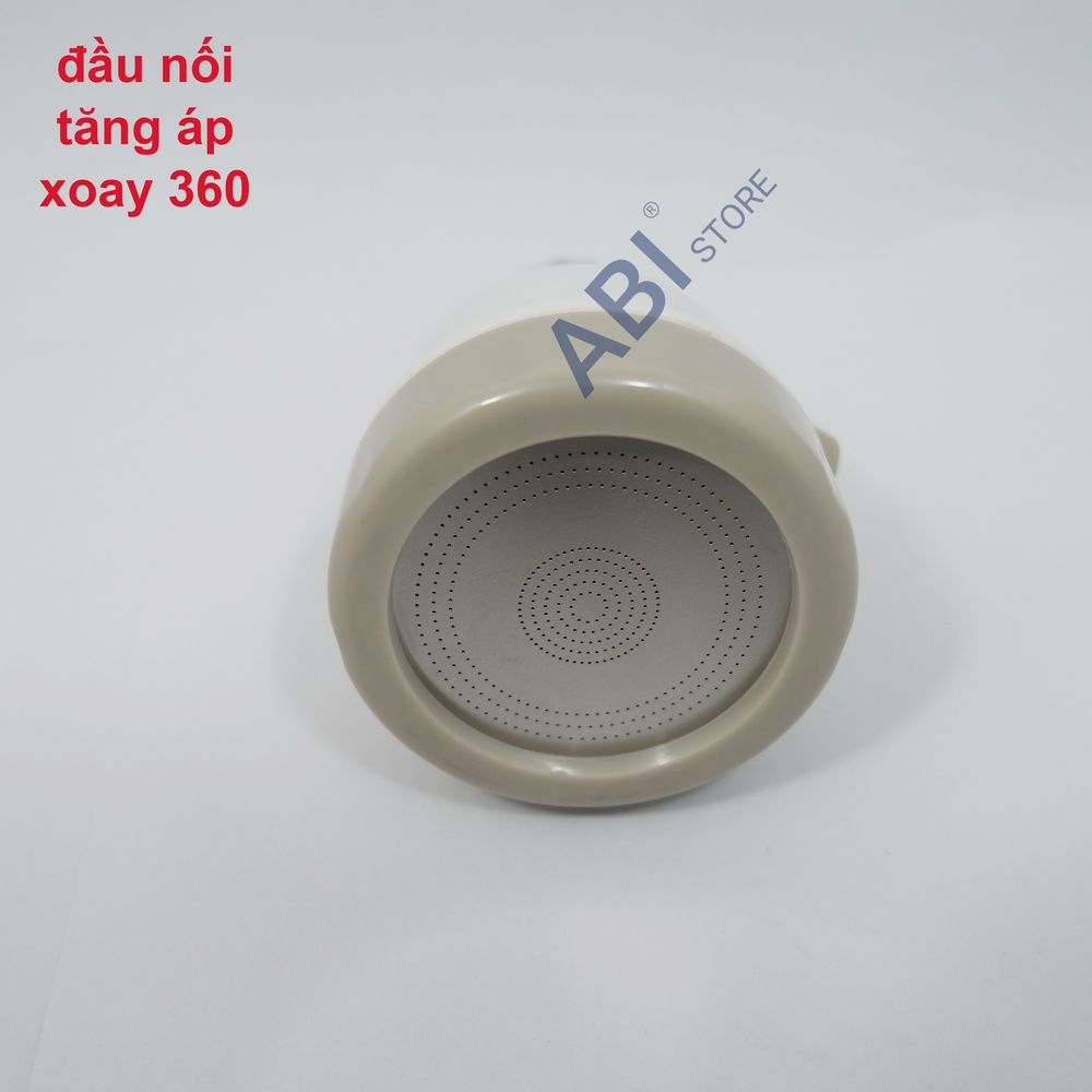 Đầu nối vòi rửa bát tăng áp xoay 360 độ đẹp giá rẻ ( không dây )