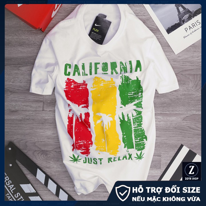Áo thun nam ngắn tay❤️ Freeship 50k❤️ Chất mịn mát in Just Relax CZ59 | BigBuy360 - bigbuy360.vn