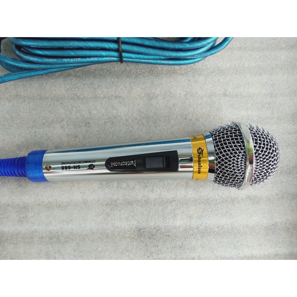 MIC CÓ DÂY CAO CẤP karaoke shunison SN-688