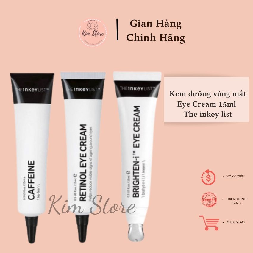 Kem dưỡng vùng mắt Eye Cream 15ml The inkey list