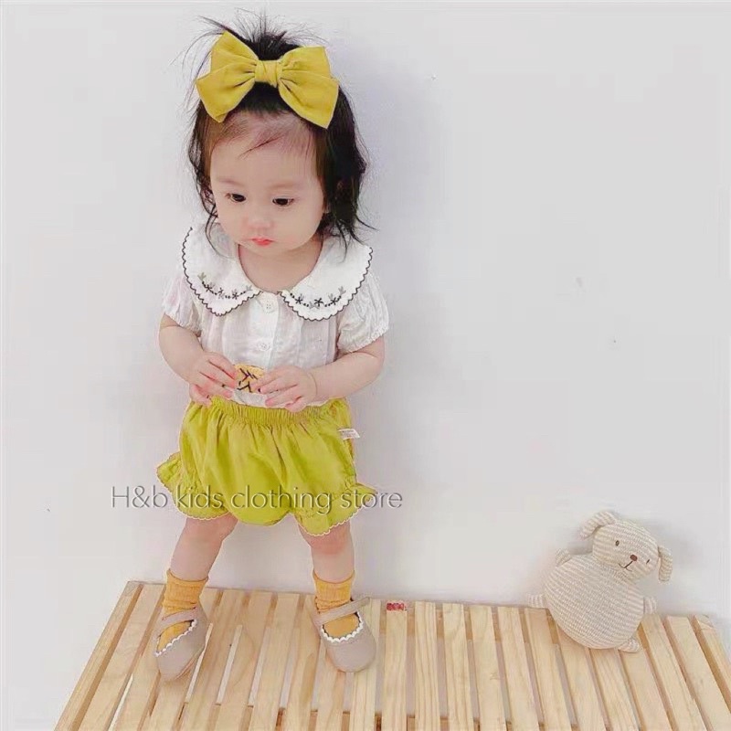 CỔ LÁ Bộ bèo cho bé mã 43055