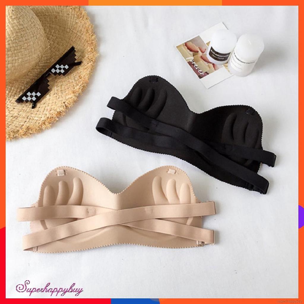 Áo ngực nữ không dây màu trơn thời trang