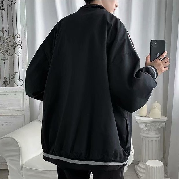 Áo khoác bóng chày phản quang thời trang cho nam nữ