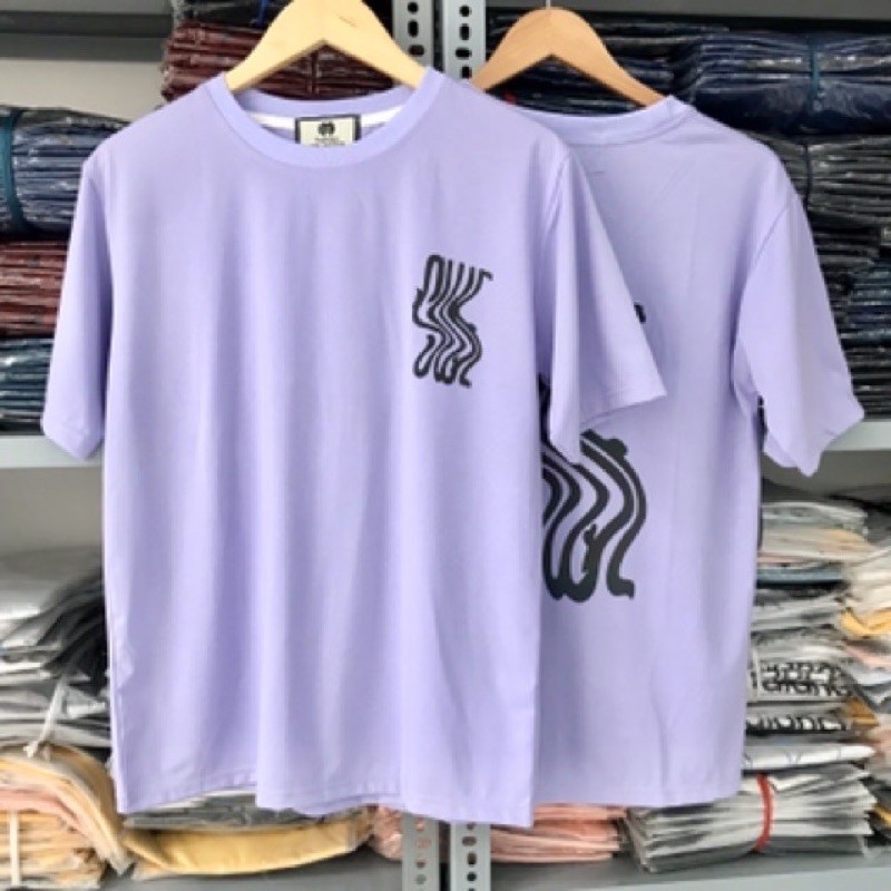 Áo Thun Unisex SWE LÀN SÓNG G495, Tay Lỡ Form Rộng