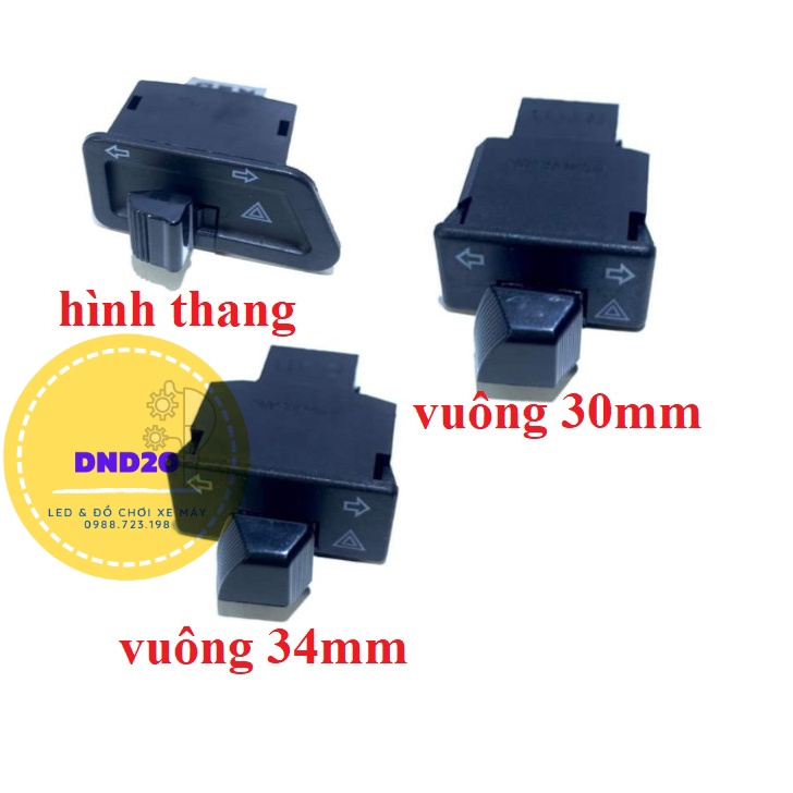 Công Tắc Xi Nhan Tích Hợp Haza cho xe honda- Kèm Rơle Chỉnh nhanh chậm