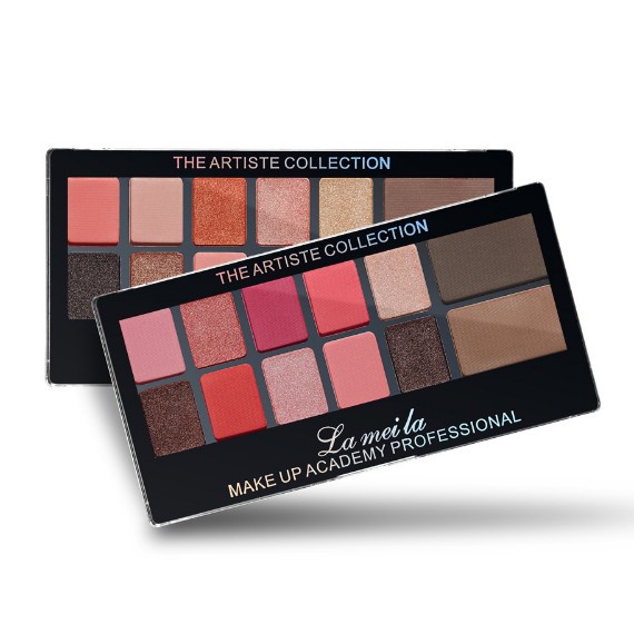 Bảng phấn mắt nhiều màu 12 ô Lameila  kèm cọ hàng chuẩn nội địa trung   🍀 Clovershop68 🍀 | BigBuy360 - bigbuy360.vn