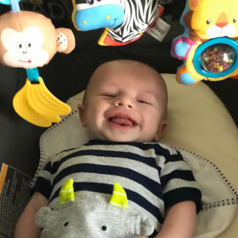Đồ Chơi Thú Nhồi Bông Hoạt Hình Giúp Bé Phát Triển Giác Quan Tay Và Mắt