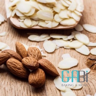 Hạnh nhân lát gói 50g & 100g (chưa rang)