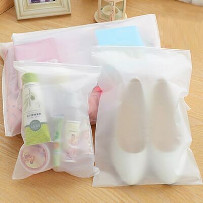 Transparent Zip Bags Multi-Purpose Storage