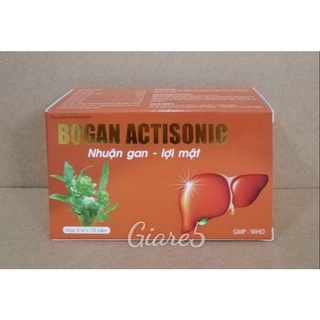 Bổ gan Actisonic Giải độc gan, bảo vệ tế bào gan, tăng cường chức năng gan Hộp 50 viên