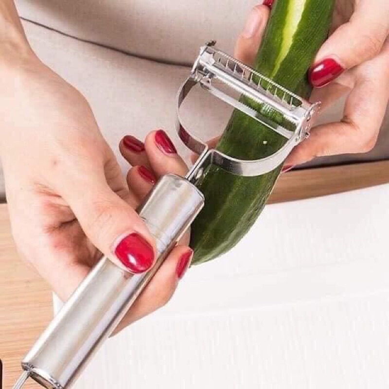 NẠO CỦ QUẢ INOX CAO CẤP CHỐNG HAN GỈ TIỆN LỢI NHỎ GỌN
