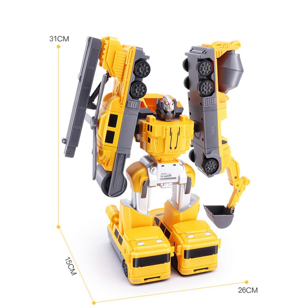 [SIÊU HOT] Bộ nam châm lắp ghép ô tô máy bay robot Cao Cấp 21 chi tiết - Đồ chơi cho bé
