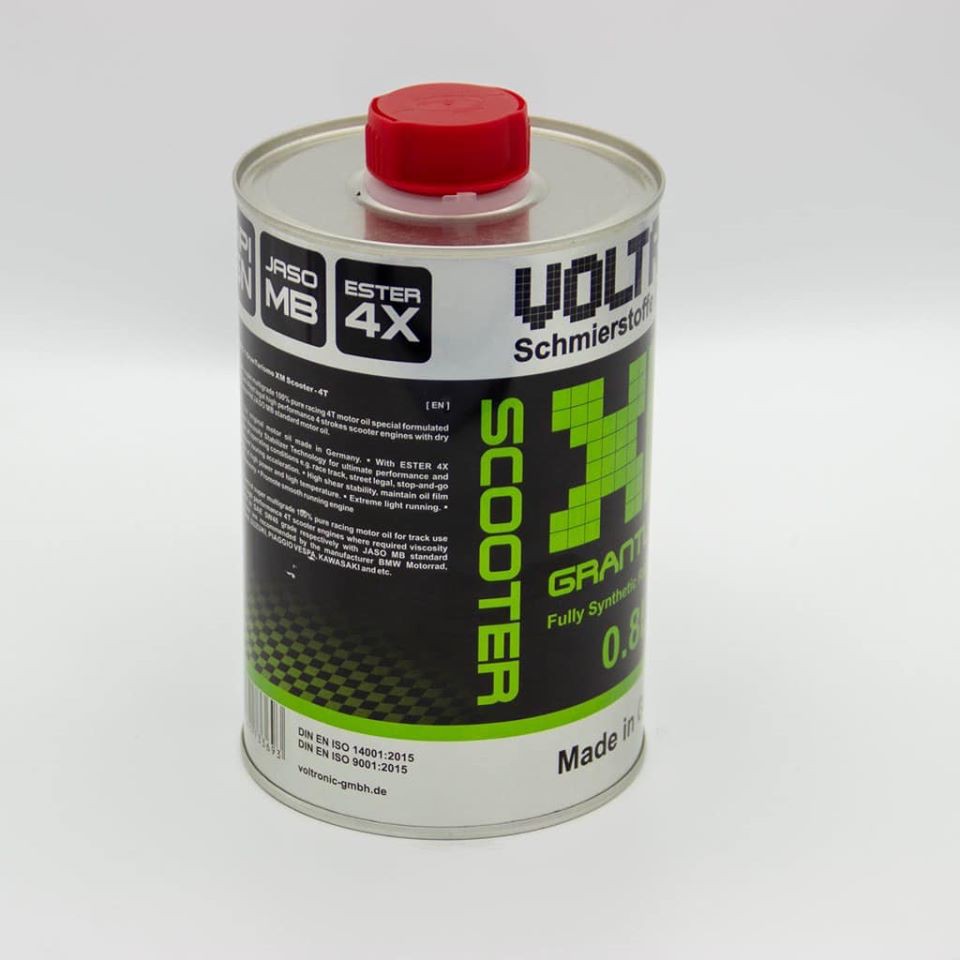 Dầu nhớt cao cấp xe tay ga Voltronic XM Scooter Racing 0.8L