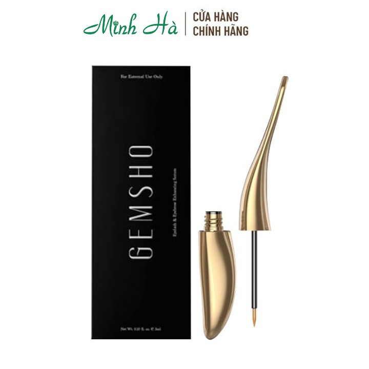 Serum dưỡng mi Gemsho Eyelash &amp; Eyebrow Enhancing Serum