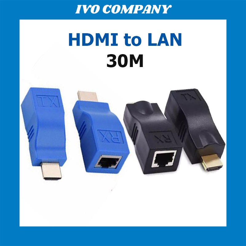 Bộ Chuyển Đổi HDMI Sang LAN 30m RJ45