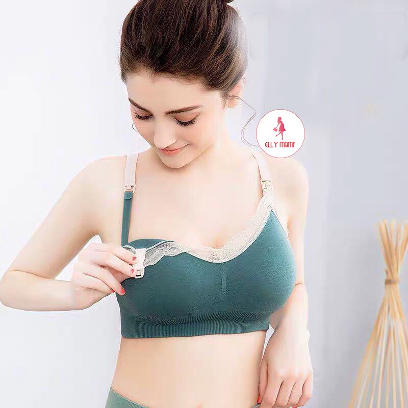 ( 40kg - 95kg ) Áo Ngực Bra Bầu và Sau Sinh Không Gọng Chống Chảy Xệ Mềm Mại Thoáng Khí
