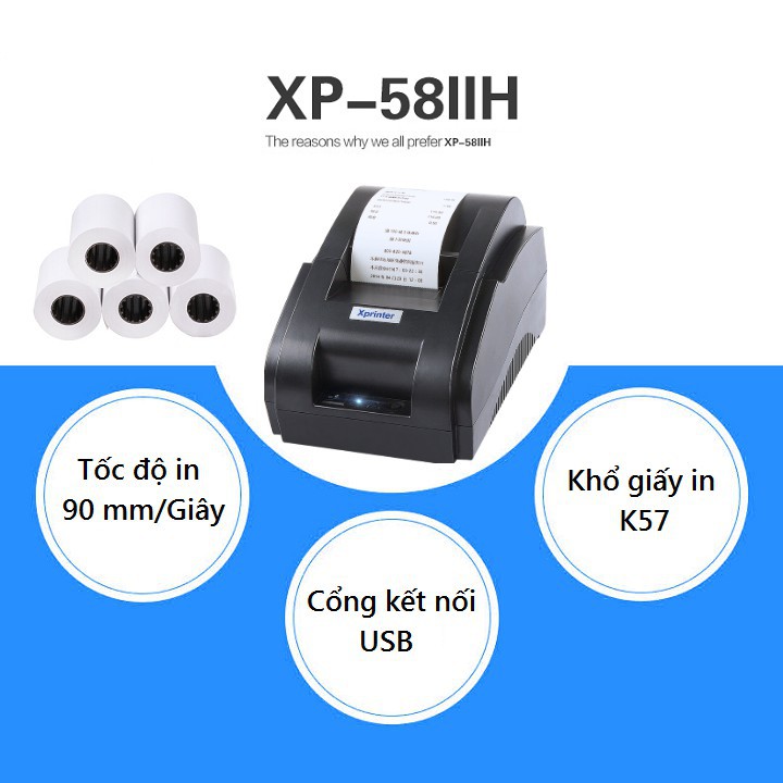 🧻🧻🧻 Cuộn Giấy In Bill (Giấy cảm nhiệt) Khami Paper