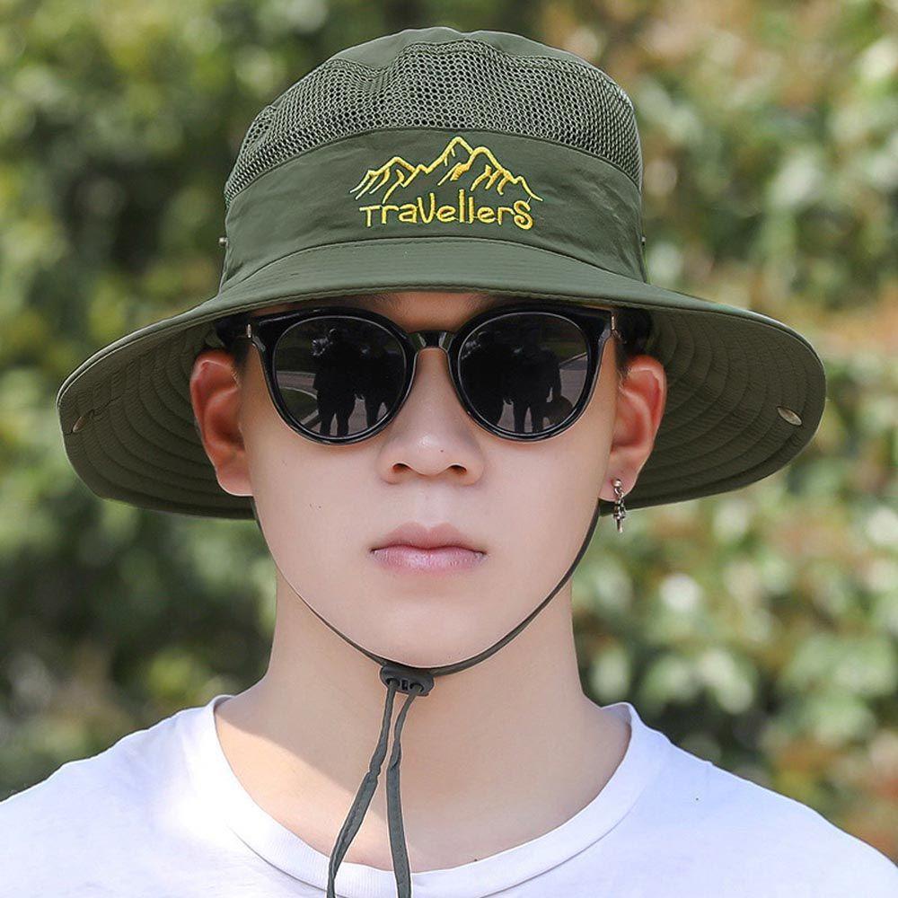 Nón Bucket Chống Nắng Bằng Cotton Thời Trang Mùa Hè Cho Nam Giới