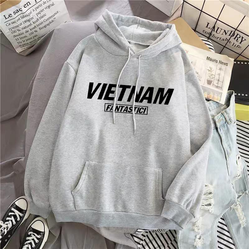 Áo hoodie nam nữ form rộng Việt Nam Fantastici chất nỉ dầy (Mẫu Mới) | BigBuy360 - bigbuy360.vn