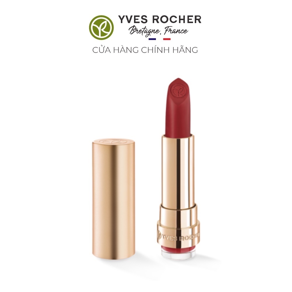 Son Lì Yves Rocher Grand Rouge Matte Lipstick - 156 Nutmeg Red – 3,7g