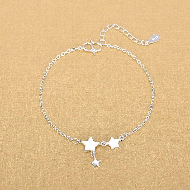 Vòng tay bạc 925 thiết kế ngôi sao đơn giản thời trang cho nữ ANTA Jewelry - ATJ3440