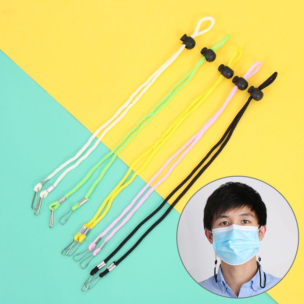CHOOKEY Dây Buộc Mặt Chống Thất Lạc Kèm Hai Kẹp Tiện Dụng
