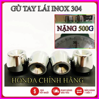 Gù chống rung tay lái xe máy inox 304 honda chính hãng – giá 1 cặp