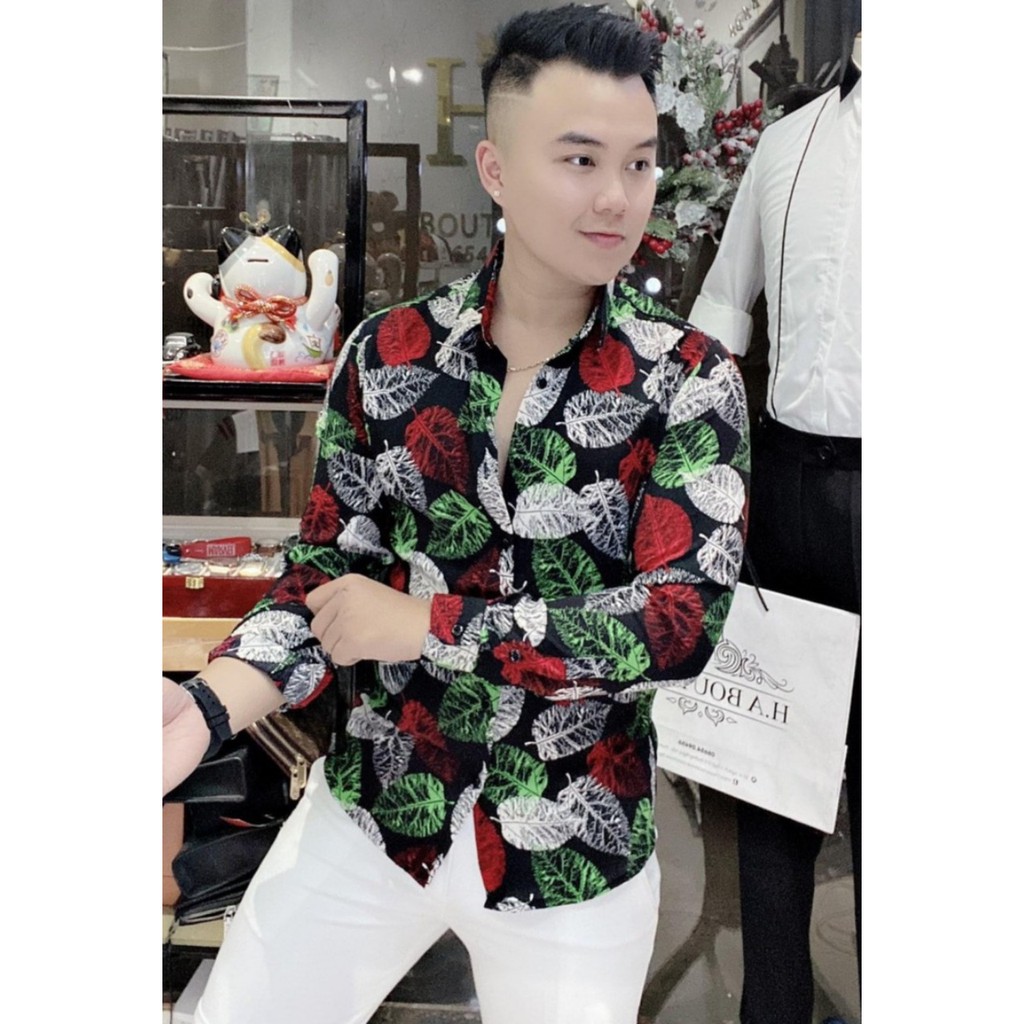 [SIÊU PHẨM]💥Áo sơ mi nam dài tay ❤️FREESHIP❤️ áo sơ mi kiểu hàn quốc họa tiết đẹp chất lụa mềm mịn siêu đẹp | BigBuy360 - bigbuy360.vn