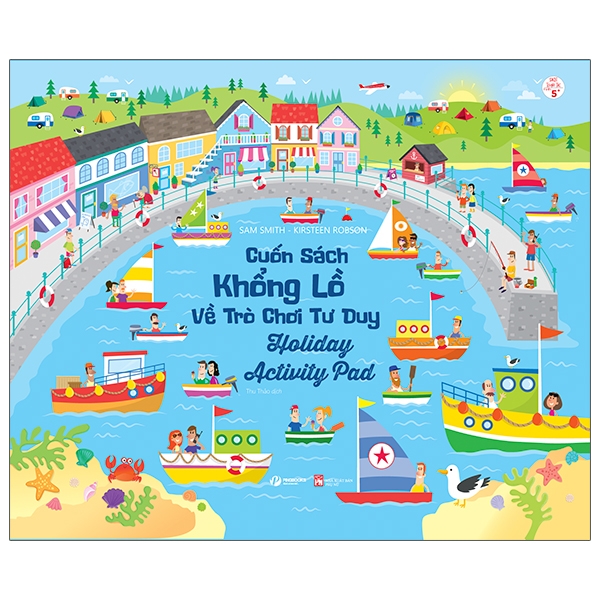 Sách Cuốn Sách Khổng Lồ Về Trò Chơi Tư Duy - Holiday Activity Pad