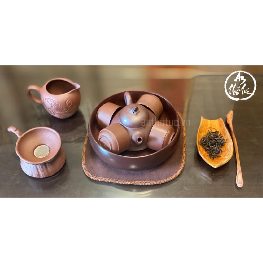 Tống trà gốm An Thổ Túc - Phụ kiện trà đạo cao cấp