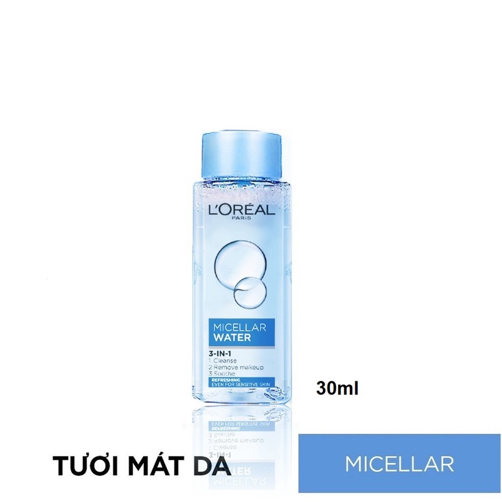 Nước Tẩy Trang L'Oréal Paris Revitalift Crystal Purifying Micellar Water - Dành cho da dầu