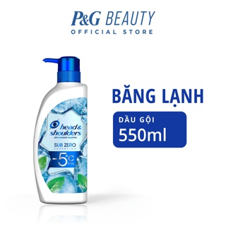 Dầu gội Head & Shoulders làm sạch gàu subzero 550ml