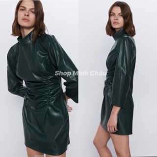 Váy da Zara auth canh sale