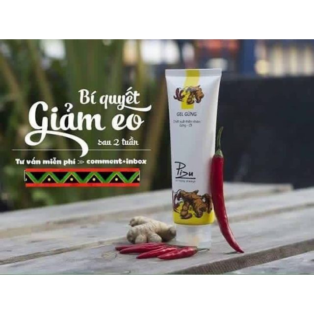 [MUA 1 TẶNG 1] GEL GỪNG TAN MỠ PIZU