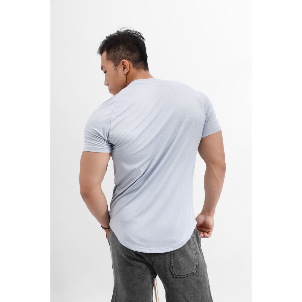 Unbeaten Cool Mesh Long Tee - Áo thun tập gym, chất vải thể thao co giãn 4 chiều, thấm hút, vải dệt lưới thoáng mát