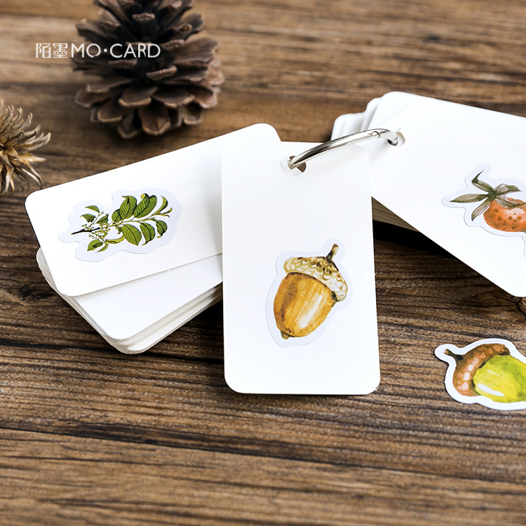 Hộp 46 Hình Dán Trang Trí Sổ Lưu Niệm Tiện Dụng