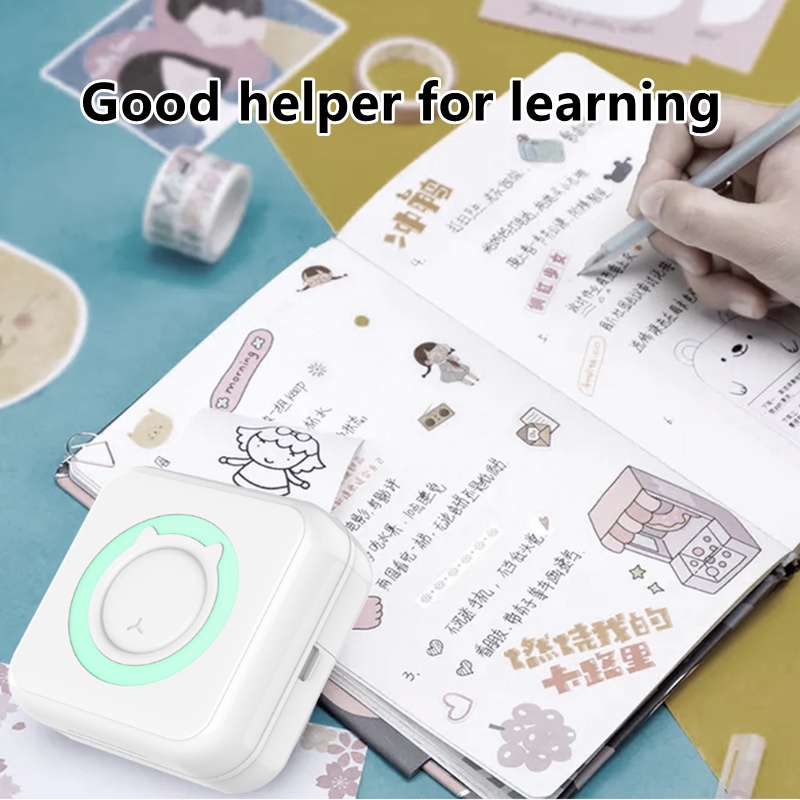Bộ 11 Máy In Nhiệt Mini Cầm Tay Di Động Tiện Dụng Cho Điện Thoại / Máy In Ảnh
