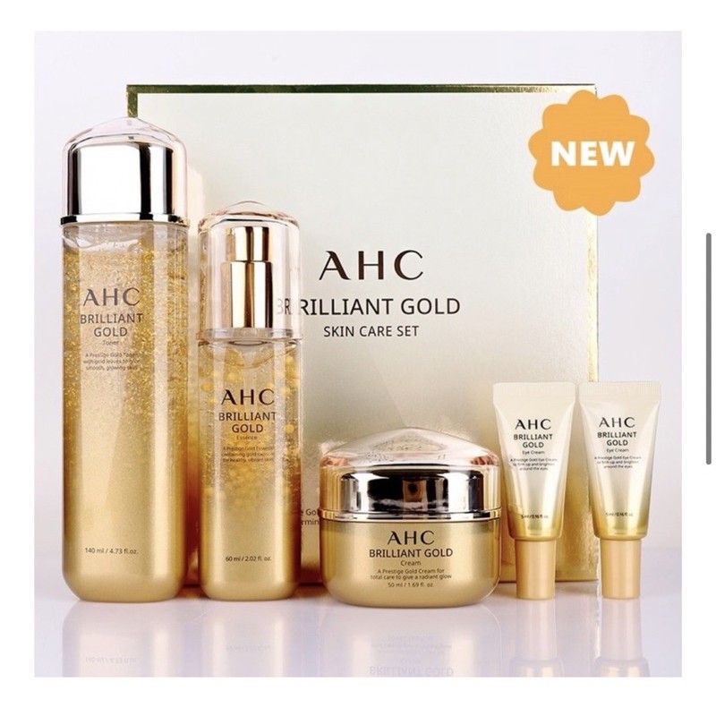 [Mẫu mới] Bộ dưỡng da AHC Brilliant Gold Cream