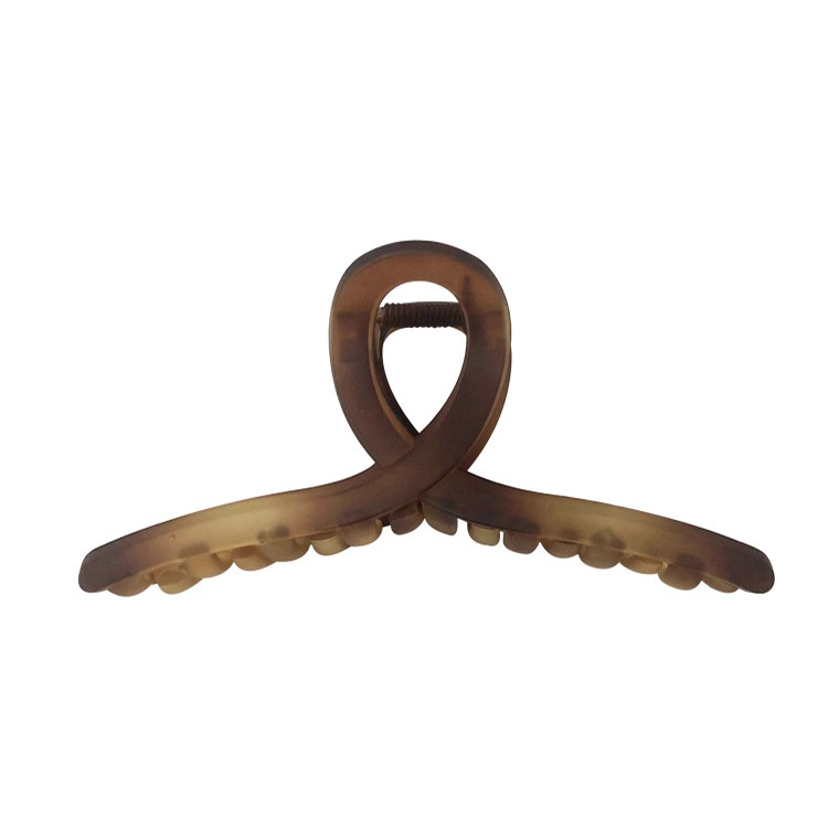 Kẹp Tóc Màu Nhám Đơn Giản Phong Cách Hàn Quốc Cho Nữ