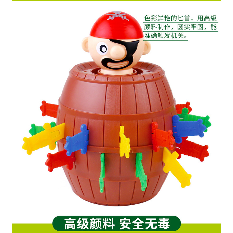 Đồ chơi rút kiếm hải tặc vui nhộn sáng tạo cho bé Bộ đồ chơi xô vui nhộn dành cho bé