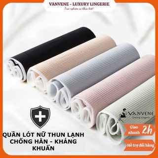 Quần Lót Thun Tăm Lạnh Vanvene Kháng Khuẩn Cạp Vừa Co Giãn Đa Chiều Không Hằn Viền Ôm Full Mông Không Co Không xoắn Q087